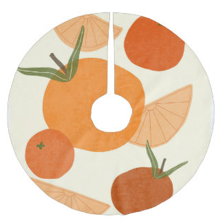 Saia Para Árvore De Natal De Poliéster Matisse inspirado: formas modernas de Abstrato