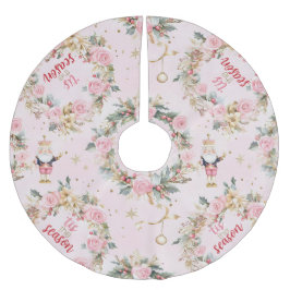 Saia Para Árvore De Natal De Poliéster Mensagem Personalizada de Beaux do Quebra-Cabeça R