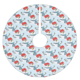 Saia Para Árvore De Natal De Poliéster Merry Christmas!!