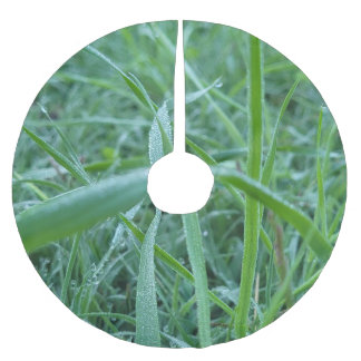 Saia Para Árvore De Natal De Poliéster morning dew