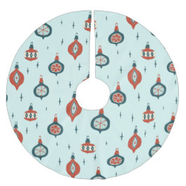 Saia Para Árvore De Natal De Poliéster Natal atômico do século médio