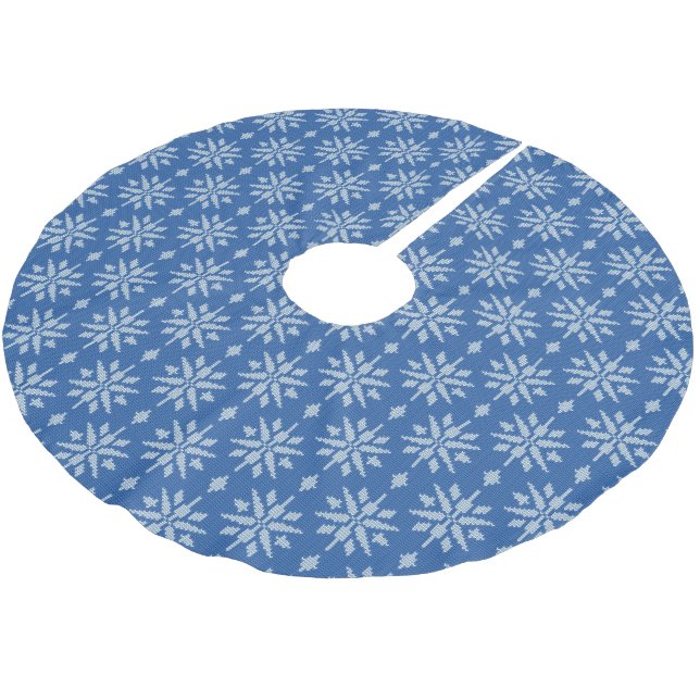 Saia Para Árvore De Natal De Poliéster Neve Têxtil (Inclinado)
