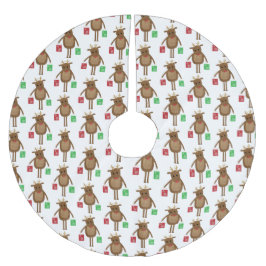 Saia Para Árvore De Natal De Poliéster Névoa natalina bonita Comprando saia