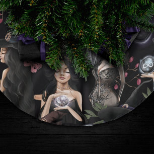 Saia Para Árvore De Natal De Poliéster Nós somos as filhas das bruxas que você não pode q