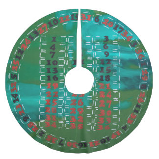 SAIA PARA ÁRVORE DE NATAL DE POLIÉSTER NOVO MODELO ROULETTE