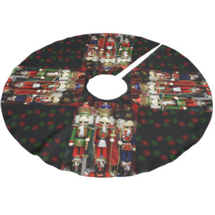 Saia Para Árvore De Natal De Poliéster Noz-cracker Soldiers Natal