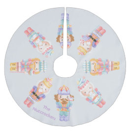 Saia Para Árvore De Natal De Poliéster Nozes de Natal