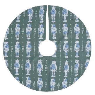 Saia Para Árvore De Natal De Poliéster Nutcracker Tree Skirt