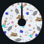 Saia Para Árvore De Natal De Poliéster Oliver The Otter Summer Beach Vacntern<br><div class="desc">Oliver The Otter está visitando a praia para sua última viagem neste verão. Ele tem estado ocupado construindo um castelo de areia e nadando. Mas uma gaivota de gordura caiu sobre ela e está começando a desmoronar. Ele fez um novo amigo com um narval nas suas férias também! Que dia...</div>