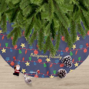 Saia Para Árvore De Natal De Poliéster ornamentos de natais vintages