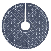 Padrão de ancoragem azul e branca do navio Marinho