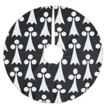 Padrão Ermine, Padrão Medieval, Branco em Preto