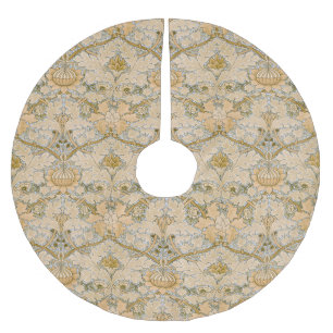 Saia Para Árvore De Natal De Poliéster Papel de Parede Vintage St James Acanthus William 