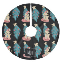 Parafusos de giz de Natal Família de amantes de ca