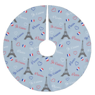 Saia Para Árvore De Natal De Poliéster Paris