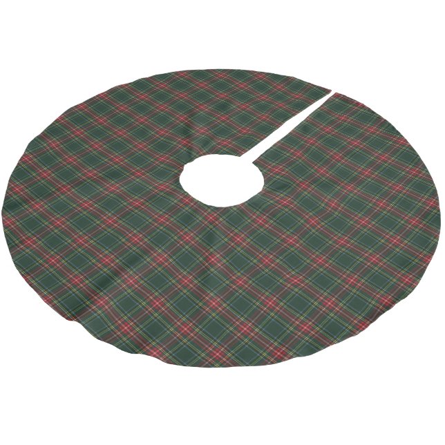 Saia Para Árvore De Natal De Poliéster Princesa Mary Scottish Tartan (Inclinado)