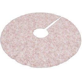 Saia Para Árvore De Natal De Poliéster Róseo Brilhante Rosa Glitter Natal