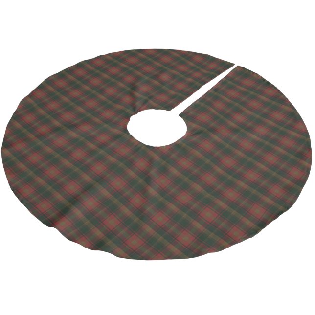 Saia Para Árvore De Natal De Poliéster Ross Hunting Antiga Escocesa Tartan (Inclinado)
