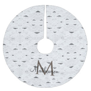 Saia Para Árvore De Natal De Poliéster Russo Asp Rustic Aspen Árvore de Natal Saias