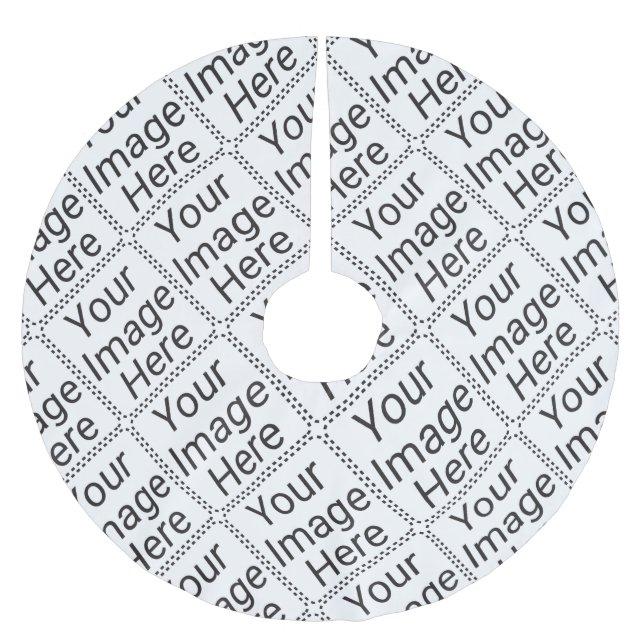 Saia Para Árvore De Natal De Poliéster Saia da árvore (Frente)