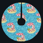 Saia Para Árvore De Natal De Poliéster saia da árvore de salões santa da praia do xmas<br><div class="desc">"xmas Beach santa claus ", "Beach santa claus""christmas july" "tropical santa claus" "florida santa claus" "Island santa claus""california santa claus""vacation santa claus""hawaii santa claus""Summer santa claus"</div>