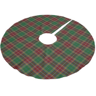 Saia Para Árvore De Natal De Poliéster Scottish Clan Baxter Tartan