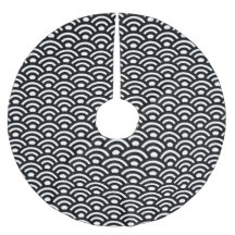 Seigaiha, Ondas, Japonês, Preto e Branco