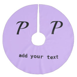 Saia Para Árvore De Natal De Poliéster simples e mínimo adicione seus pincéis de fotos mo