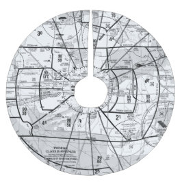 Saia Para Árvore De Natal De Poliéster TAC do aeroporto Phoenix