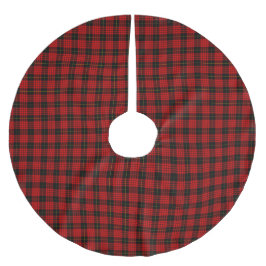 Saia Para Árvore De Natal De Poliéster Tartan do Clã MacQueen