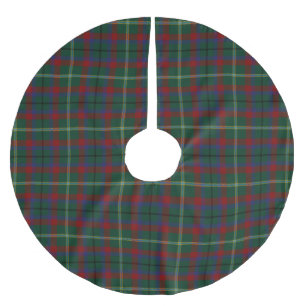 Saia Para Árvore De Natal De Poliéster Tartan do irlandês de Mayo do condado