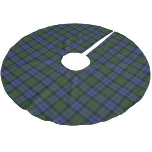Saia Para Árvore De Natal De Poliéster Tartan escocês de Baird do clã