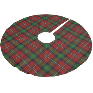 Saia Para Árvore De Natal De Poliéster Tartan escocês de Boyd do clã