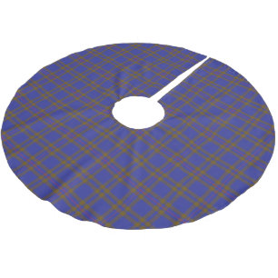 Saia Para Árvore De Natal De Poliéster Tartan escocês de Elliot Elliott do clã