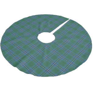 Saia Para Árvore De Natal De Poliéster Tartan escocês de Irvine Irwin do clã