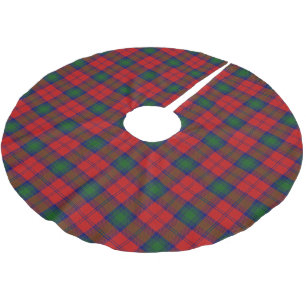 Saia Para Árvore De Natal De Poliéster Tartan escocês de Lindsay Lindsey do clã