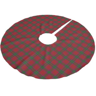 Saia Para Árvore De Natal De Poliéster Tartan escocês de MacNab do clã