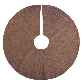 Saia Para Árvore De Natal De Poliéster Textura autêntica de couro, fundo genuíno.