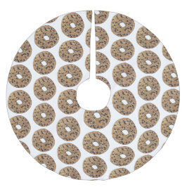 Saia Para Árvore De Natal De Poliéster Todas as Comidas de café da manhã de Sésamo-Papoil