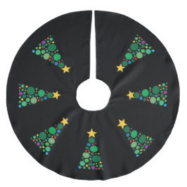 Saia Para Árvore De Natal De Poliéster Twinkle Tree