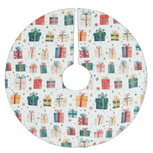 Vintage de pacotes de presentes de Natal