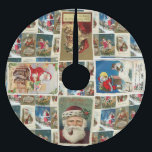 Saia Para Árvore De Natal De Poliéster Vintage Santa Claus Natal<br><div class="desc">Vintage Santa Claus Natal Camisa de Poliéster Bruta</div>