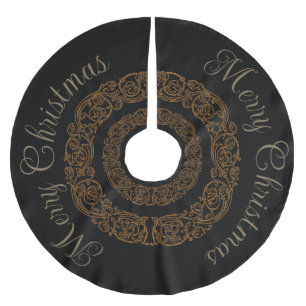 Saia Para Árvore De Natal De Poliéster Vintage Victorian Romantic Steampunk Antique