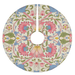 Saia Para Árvore De Natal De Poliéster William Morris Lodden Primavera Wallpaper Art