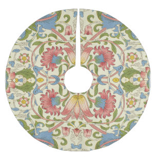 Saia Para Árvore De Natal De Poliéster William Morris Loddon Blossom Padrões Florais