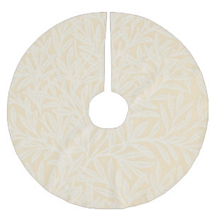 Saia Para Árvore De Natal De Poliéster William Morris Willow Floral Clássico