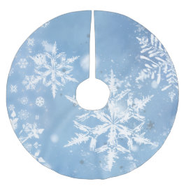 Saia Para Árvore De Natal De Poliéster Wonderful Christmas Snow