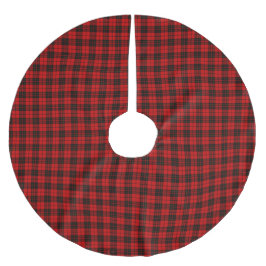 Saia Para Árvore De Natal De Poliéster Xadrez Escocesa Clan Brodie Tartan