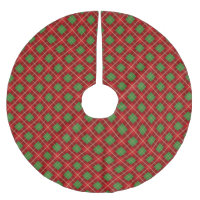 Xadrez Festiva De Natal Vermelho E Verde Verificad