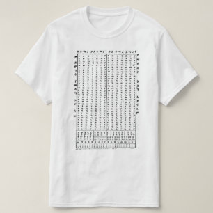 Saiba Mais Sobre A Camiseta Clássica AlfaBet Amha